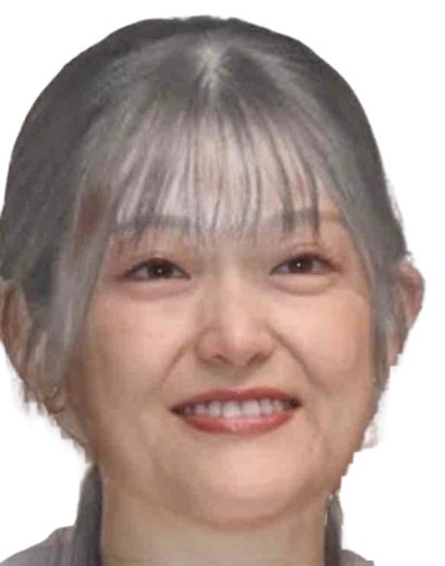 AIアプリで作った想像の松村沙友里の母親の顔