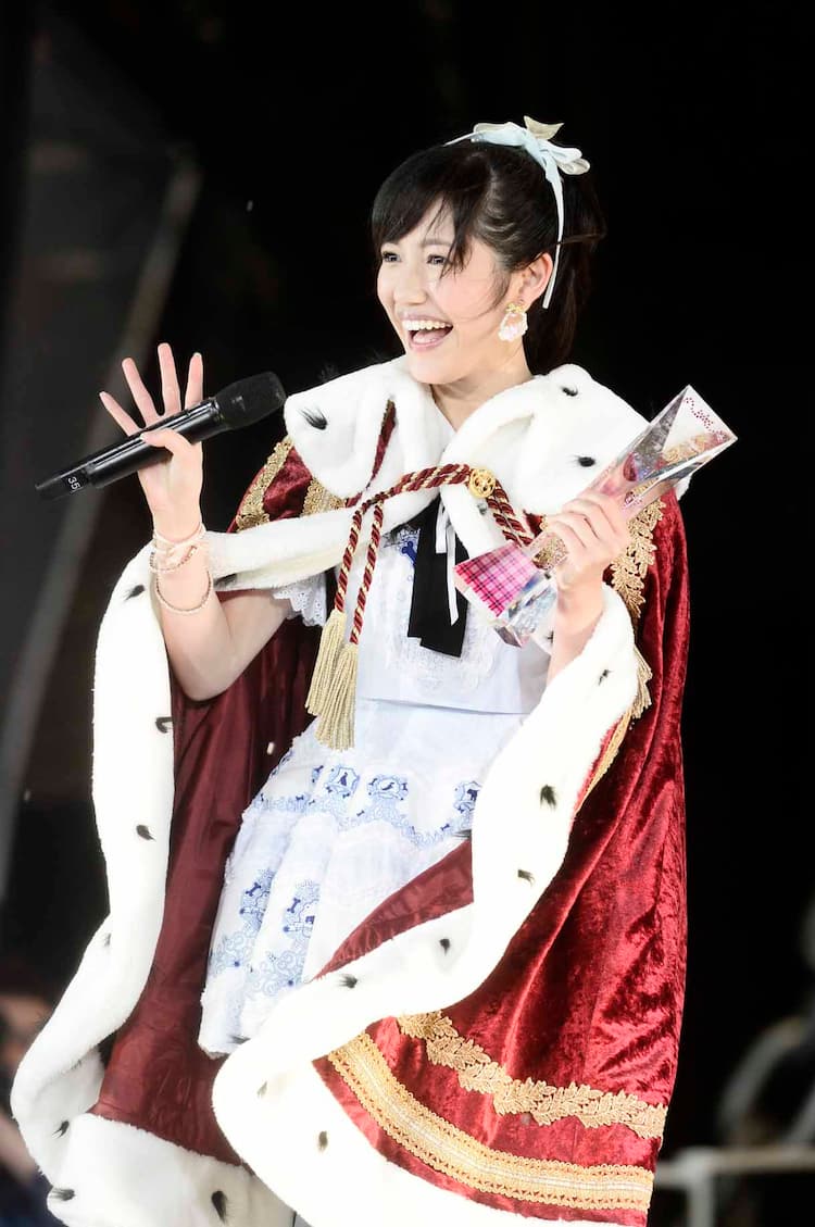 AKB48総選挙１位となった渡辺麻友