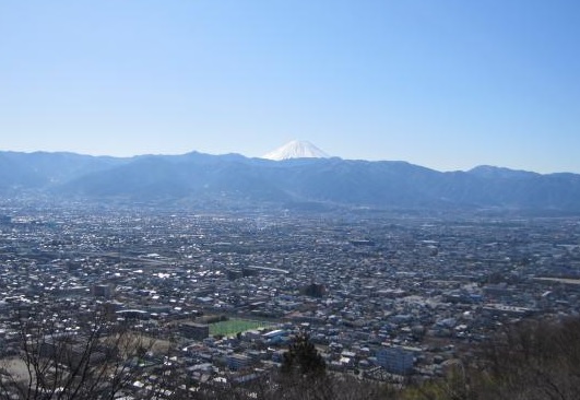 山梨県の街並み