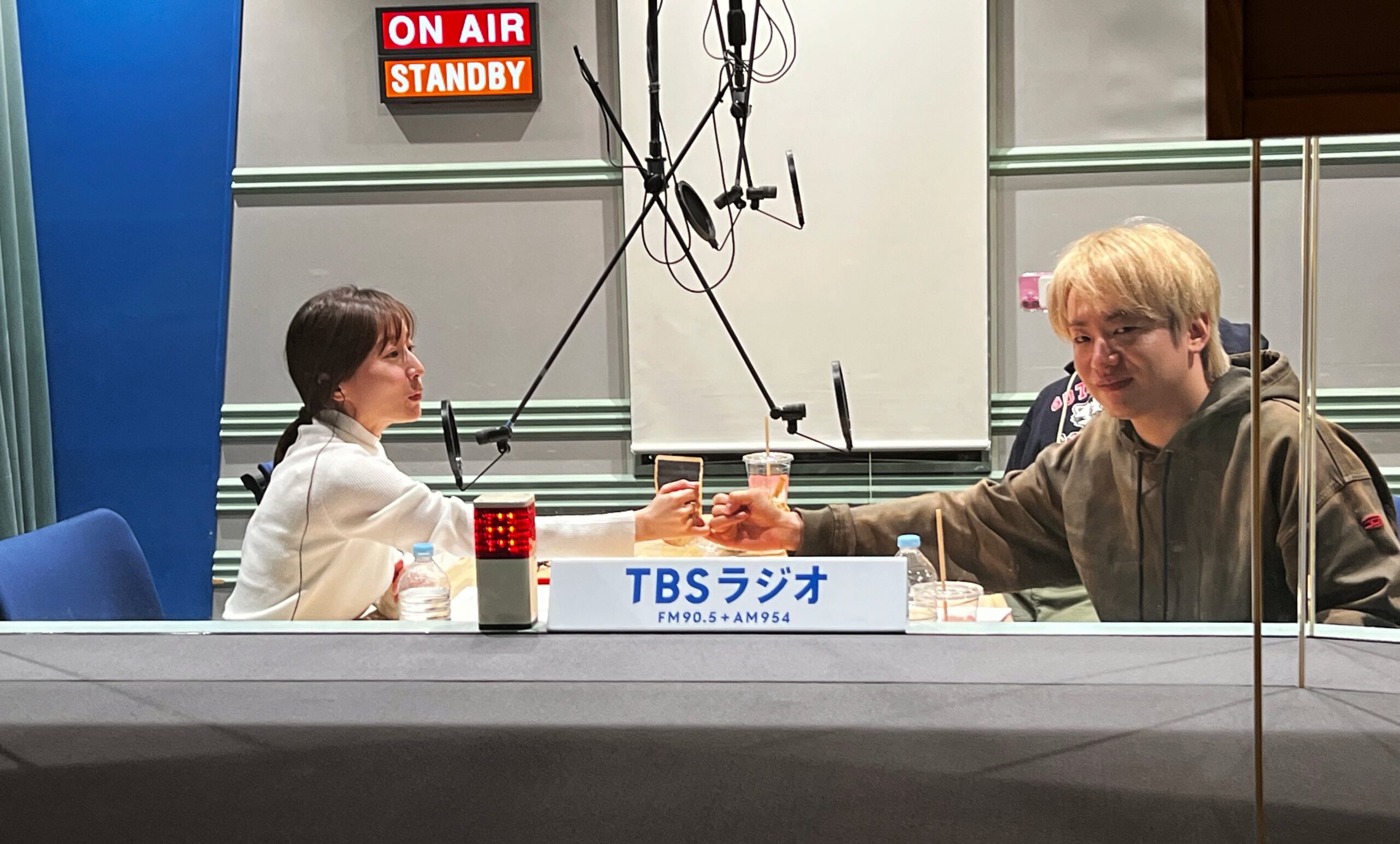 DJ松永と田中みな実のラジオ共演時