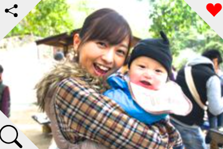 中谷しのぶと同僚の赤ちゃん