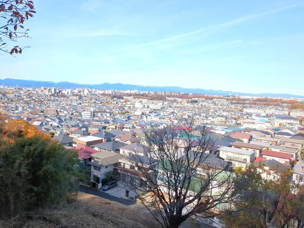 日野市の街並み