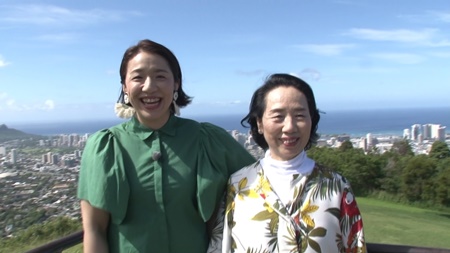 浜口京子と母親のテレビ出演時