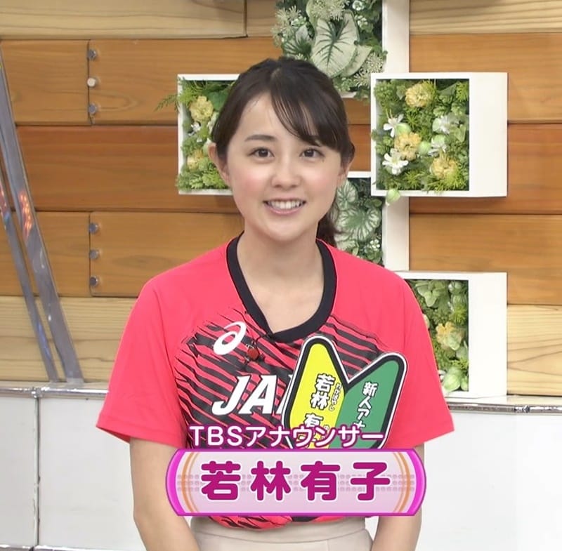 若林有子のTBS入社当時