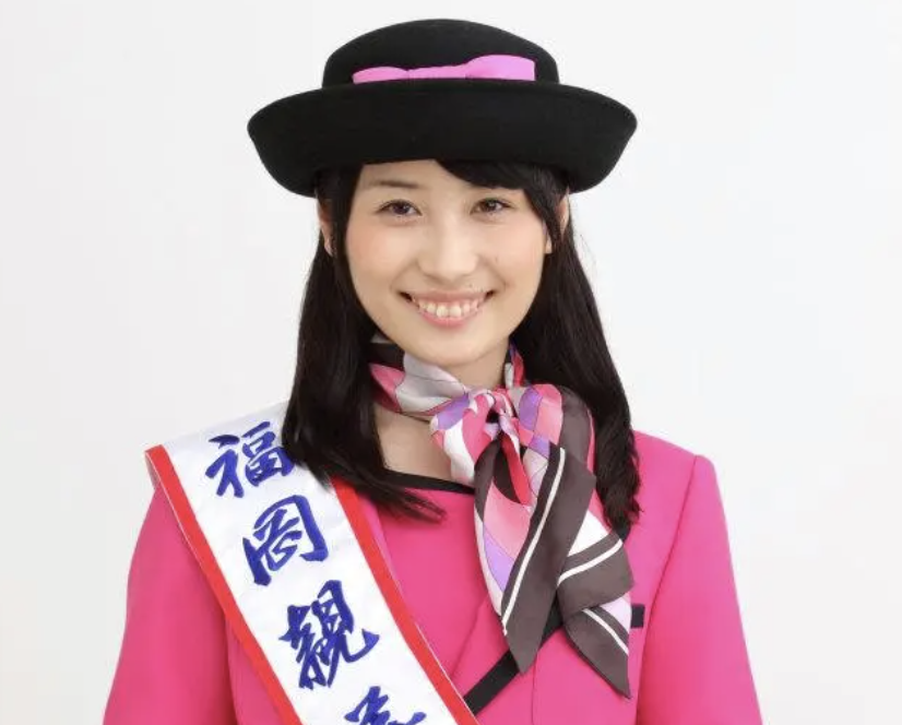 近藤奈央の大学時代（福岡親善大使の時）