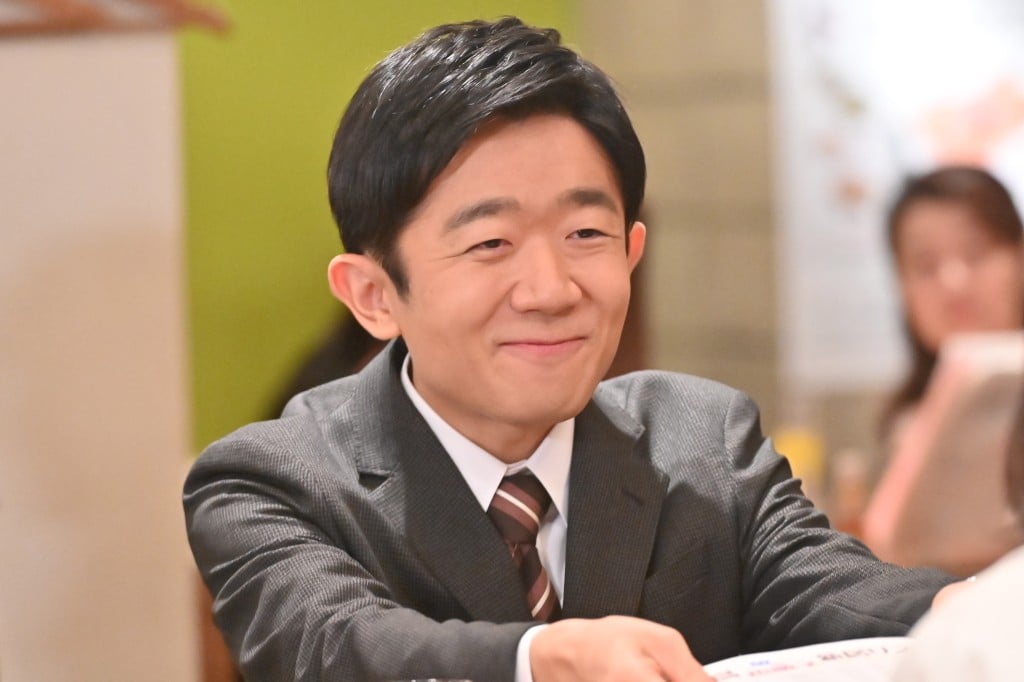 えなりかずきのスーツ姿