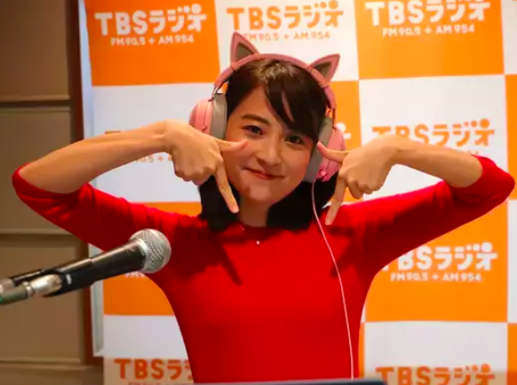 ラジオに出る日比麻音子