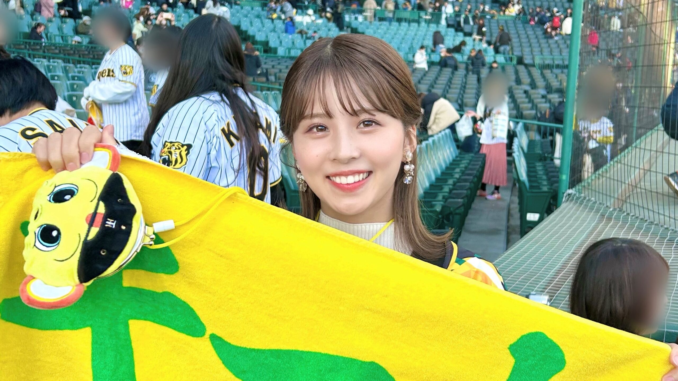 大仁田美咲の阪神タイガースファン感謝デー時