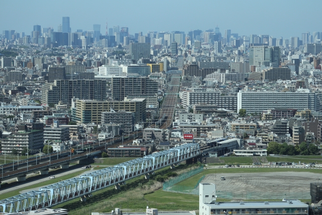 大田区の街並み
