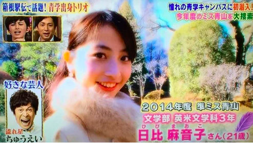日比麻音子の大学時代